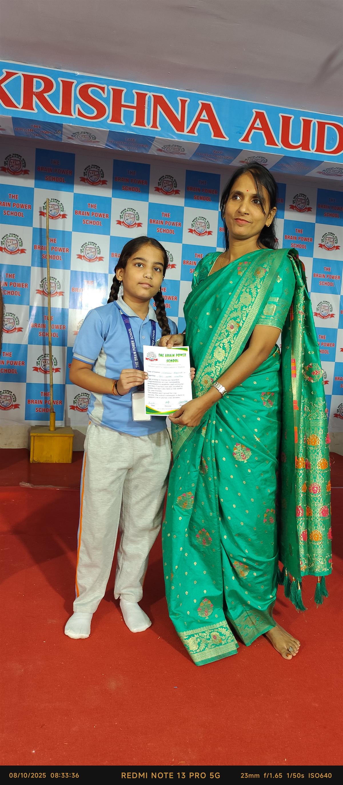 Award Ceremony September 2025